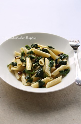Penne spinaci