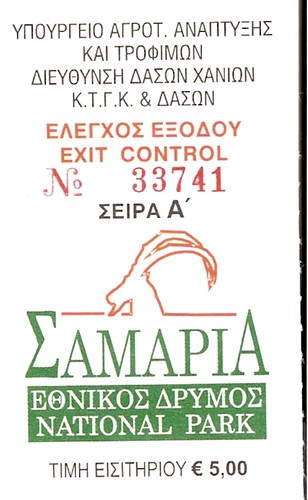 Garganta de Samaria - Creta - Grécia