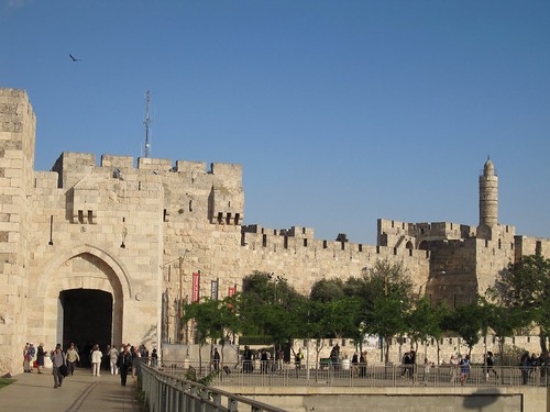 Puerta de Jaffa y Torre de David 