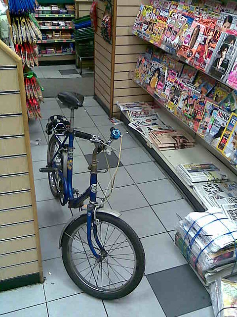 jake's bike in superway