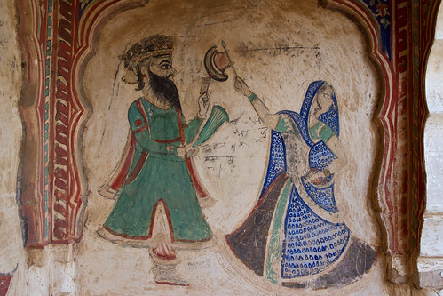 Fresco paintings in Ramgahr