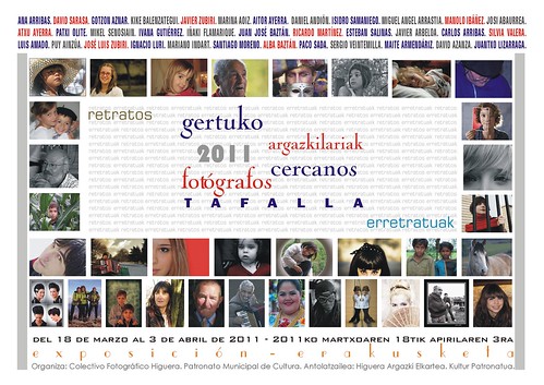 cartel retratos 2011