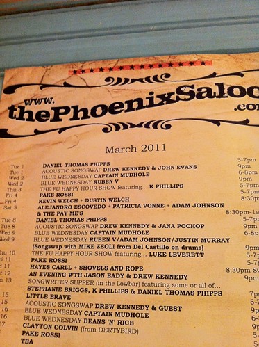 Phoenix Saloon List
