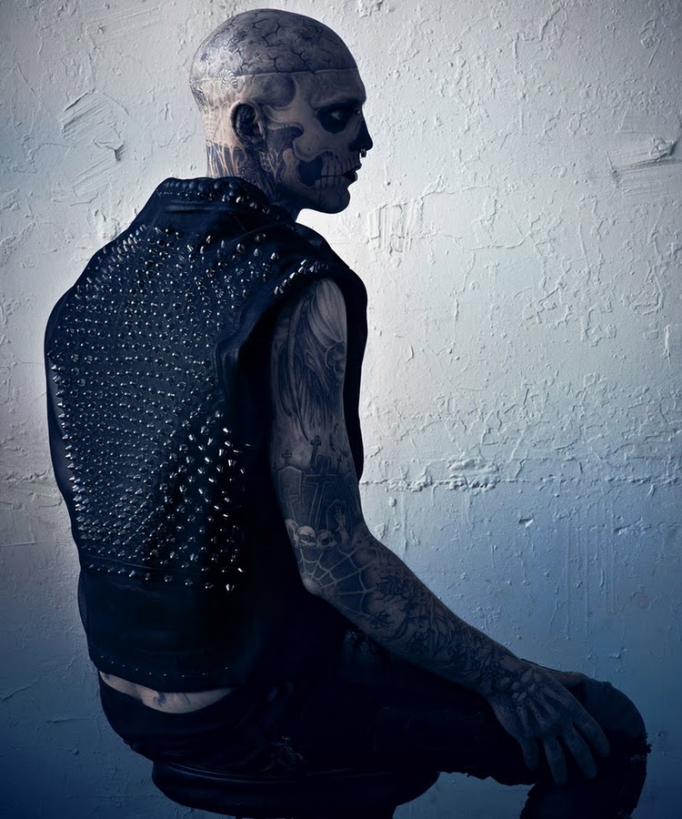 Hard To Be Passive by Mariano Vivanco and Nicola Formichetti Vogue Hommes Japan Magazine 2011 Rick Genest 4