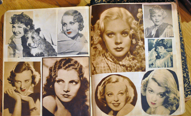 Old Hollywood Movie Stars, old magazines, magazines from the 1930's, black and white photography, vintage photos, DSC_0376