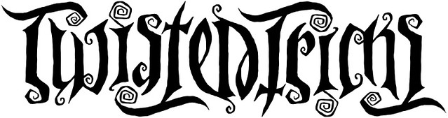 "Twisted Tricks" Ambigram Logo