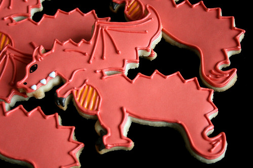 Red Dragon cookies.