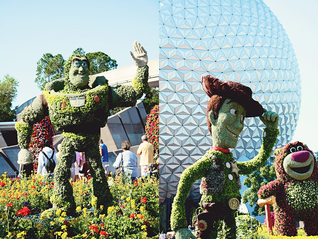 Epcot Toy Story topiary