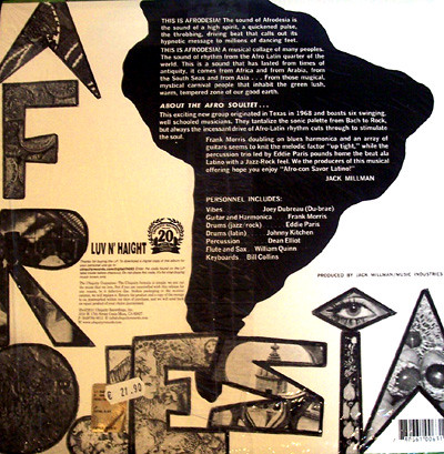 The Afro Soul-Tet – Afrod back bl