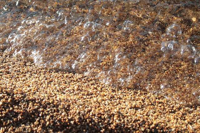 pebbles and waves