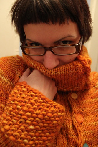 20110126. new favorite sweater! the alderbrook pattern.