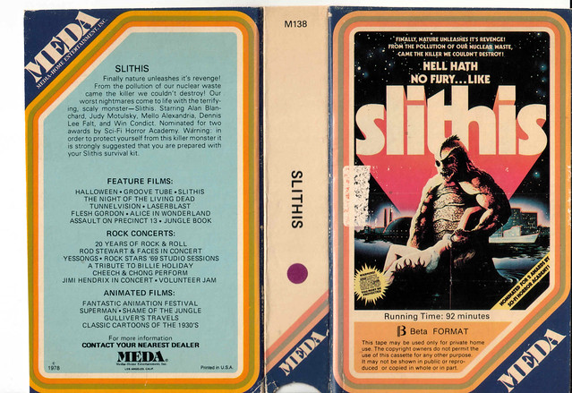 Slithiis (VHS Box Art)