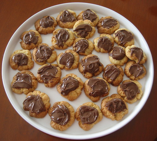 Biscotti di pasta frolla con Nutella