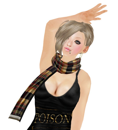 >>>Poison<<< GIFT_Tartan scarf