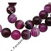 Natural Agate Beads, Striped Beads