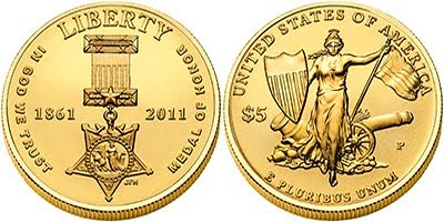 Medal of Honor gold coin