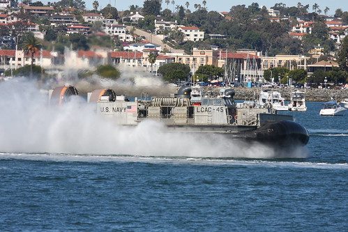 US Navy LCAC by San Diego