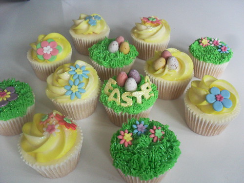 easter cupcakes decorations. decorate easter Brightly