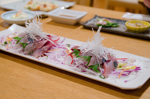 在北海道吃到最好吃的生魚片