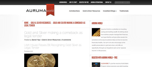 Gold and Silver making a comeback as legal tender  Auruma World