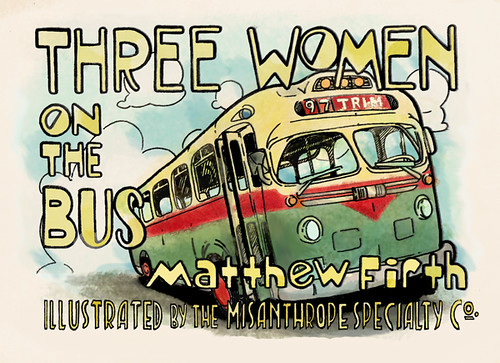 Illustration for "Three Women on the Bus"