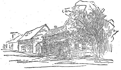 A Typical Zoar Cottage by F.C. Gottwald