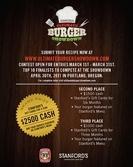 Ultimate Burger Showdown flyer