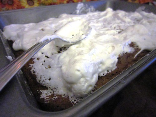 Marshmallow tops brownie