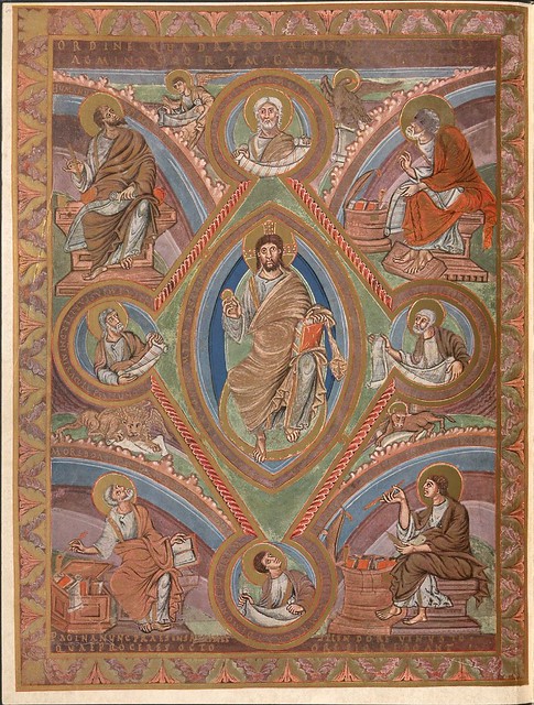 Evangeliar (Codex Aureus) - BSB Clm 14000 e