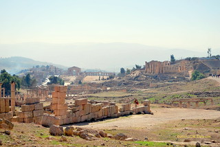 Jerash, Jordan -Southern Panorama of Gerasa (1st Century AD)