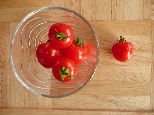 heart shape tomatoes