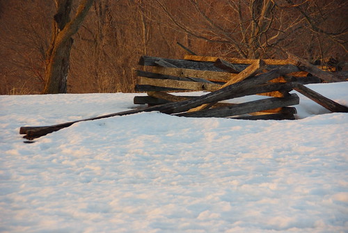"Worm" fence at Valley Forge