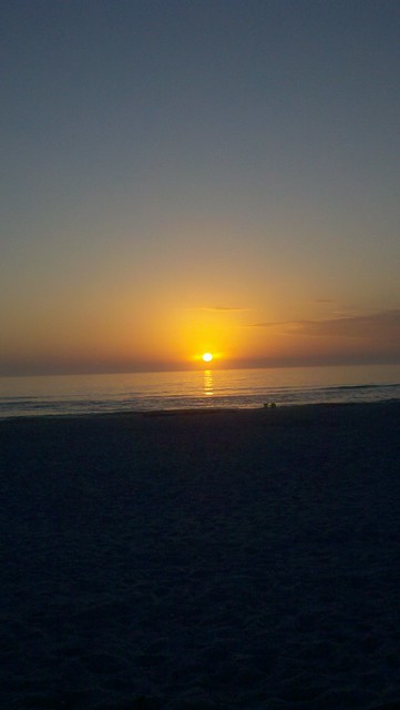 Sunrise in Daytona Beach Florida