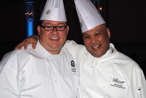 Chef Chad Blunston and Chef Ken Nakano