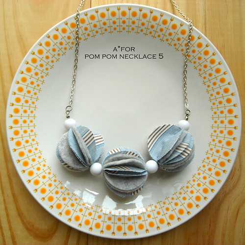 a*for...pom pom necklace 5