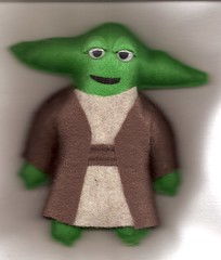 Felt Yoda