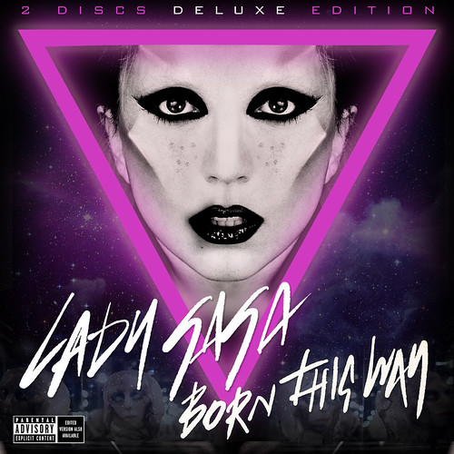 lady gaga born this way deluxe cd cover. LADY GAGA Born This Way