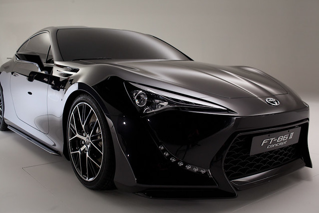 Toyota FT-86 II Sports Concept - Behind the scenes shoot