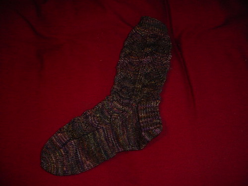 First "serendipity" sock