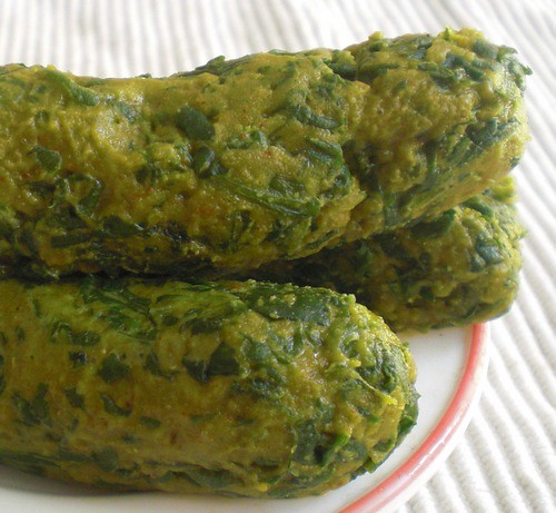 Healthy Steamed Spinach Snack