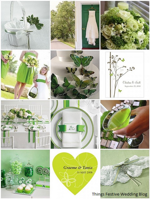 Blend shades of Kelly green apple green and white with traditional Irish 