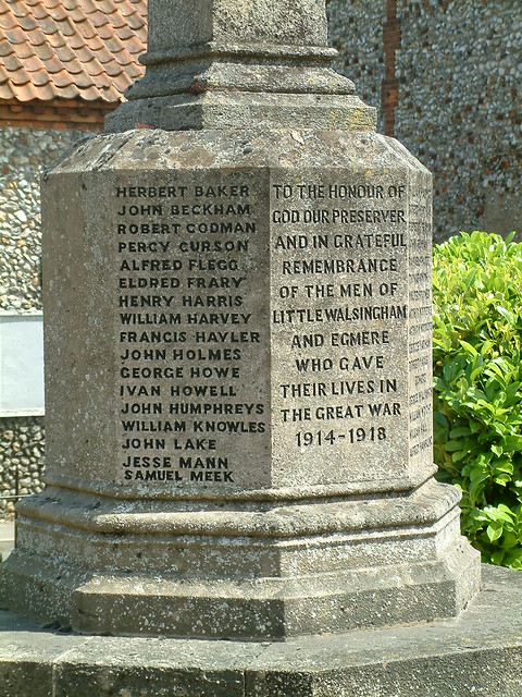Little Walsingham & Egmere War Memorial 1 by Moominpappa06