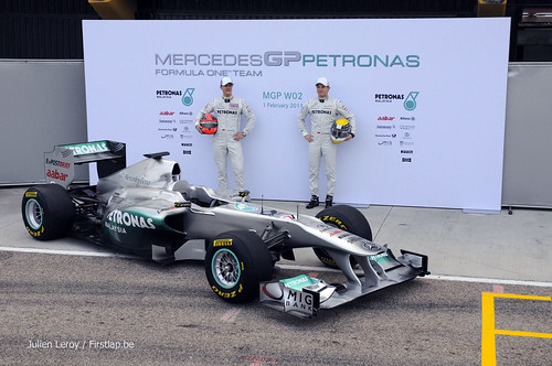 Mercedes W02 F1 2011