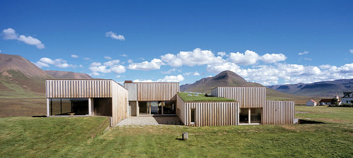 Studio Granda 建築師事務所設計之HOF住宅，位於冰島的 Skagafjordur 峽灣區