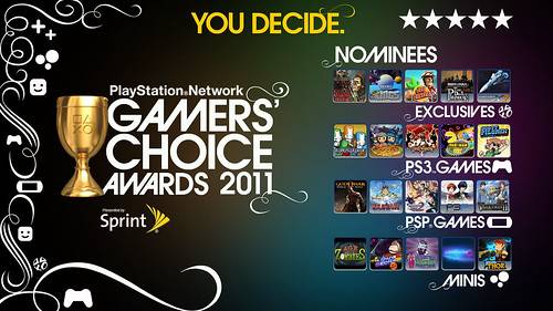 PlayStation Network Gamers’ Choice Awards 2011 
