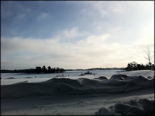 frozen baltic sea
