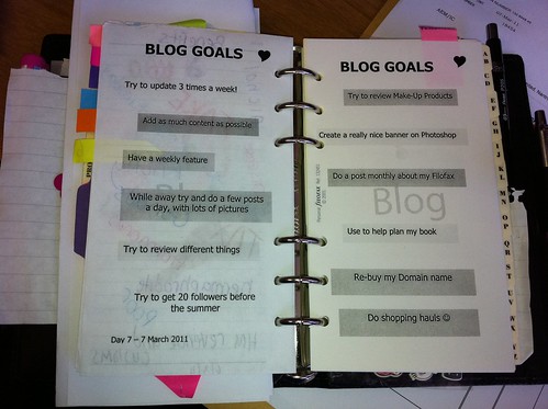 Day 7 - Blog Goals by imysworld