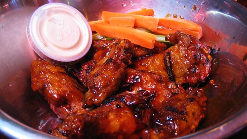 honey barbecue grilled wings
