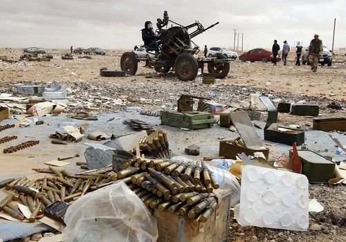 Rebels regained city of ajdabiya in libya