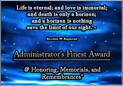 Honoring, Memorials, and Remembrances
